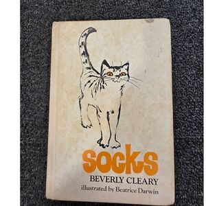 Socks Beverly Cleary 1973 Hardback Weekly Reader Book Club
